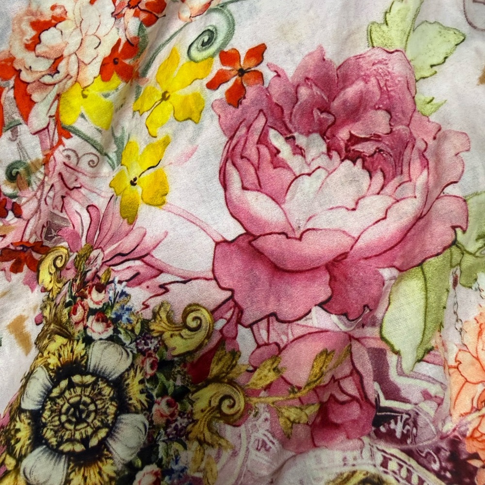 Camilla Floral Kids Dress - Pink and White - Picture 3 of 4
